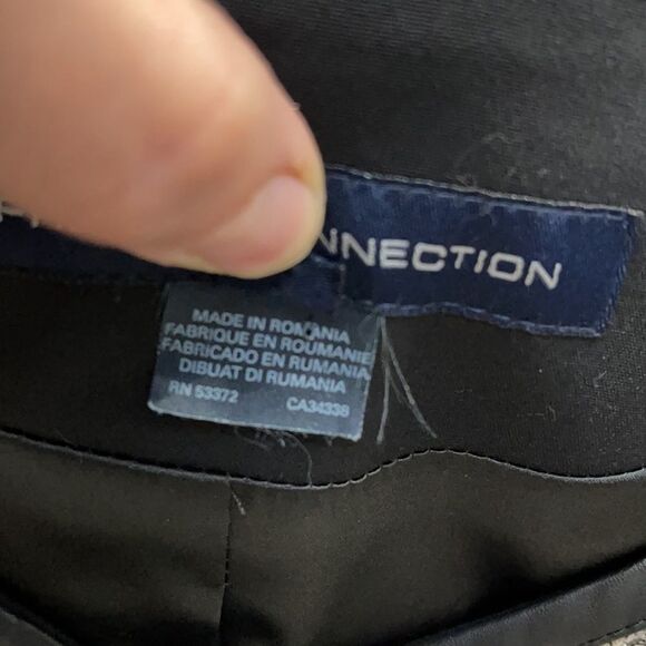 French Connection Mixed Media Jacket / Blazer - Picture 6 of 8